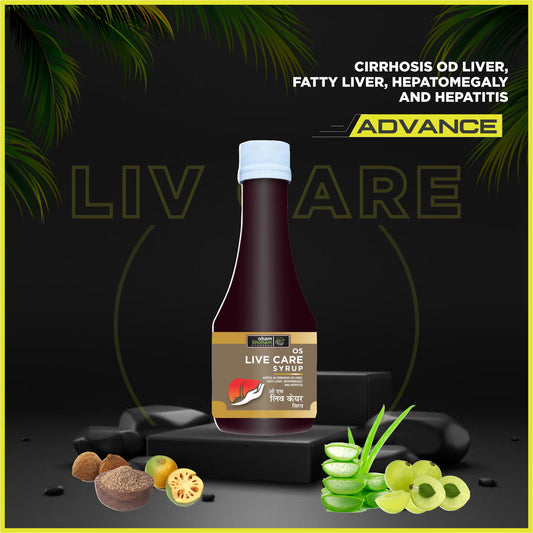 Oham Shoham Ayurveda’S Os Live Care Syrup For Cirrhosis OD liver, Fatty Liver,Hepatomegaly and Hepatitis.