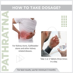 Oham Shoham Ayurveda’S OS PATHRATNA TABLET For Kidney stone, Gallbladder stone and other kidney related dieases. Combo (Pack of 2)