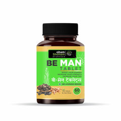 Oham Shoham Ayurveda’S  OS BE MAN TABLET For boost your stamina, strength and increase time.