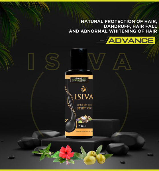 Oham Shoham Ayurveda’S ISHIVA HAIR OIL For strengthens and prevents loss of hair and dandruff.