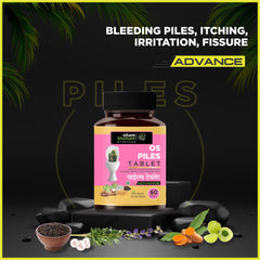 Oham Shoham Ayurveda’S Ar Stop Tablet For Bleeding, itching and irritation in Piles, Fissure
