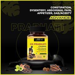 Oham Shoham Ayurveda’S  OS PRABHATI CHURN For Constipation, Dysentery, Abdominal pain, Appetizer, Gas/Acidity.