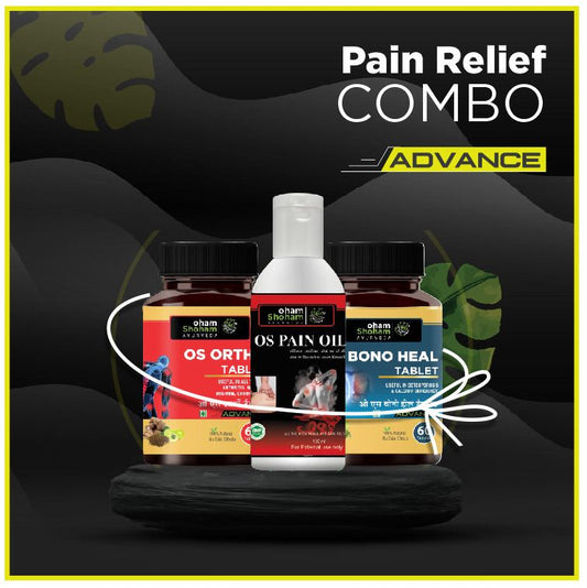 Oham Shoham Ayurveda’S OS PAIN OIL For all body pain and joint pain.